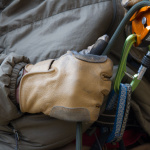 Photo of Belay Glove belaying