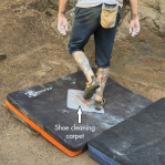 Photo of Carpet for cleaning shoes